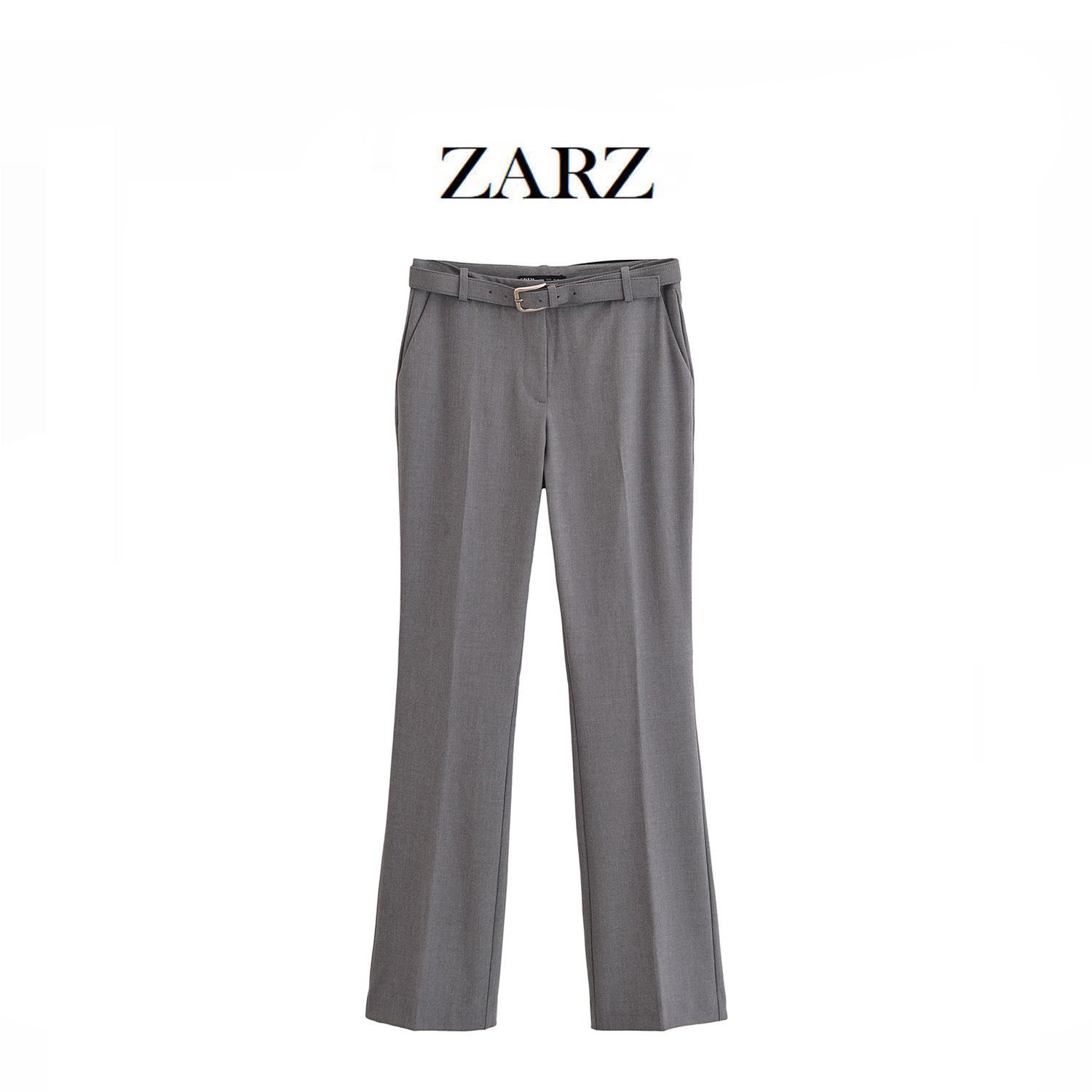 ZARZ DIY Women s European & American Style Belted Straight-Leg Fashion Pants S сірий колір
ZARZ DIY Women s European & American Style Belted Straight-Leg Fashion Pants S сірий колір