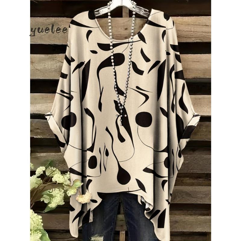 Bohemian Chic Oversized Trendy Ethnic Prints Irregular Hem O-Neck Y2k Clothes Fashion Woman Clothes Versatile Women s Clothing 5XL
Bohemian Chic Oversized Trendy Ethnic Prints Irregular Hem O-Neck Y2k Clothes Fashion Woman Clothes Versatile Women s Clothing 5XL