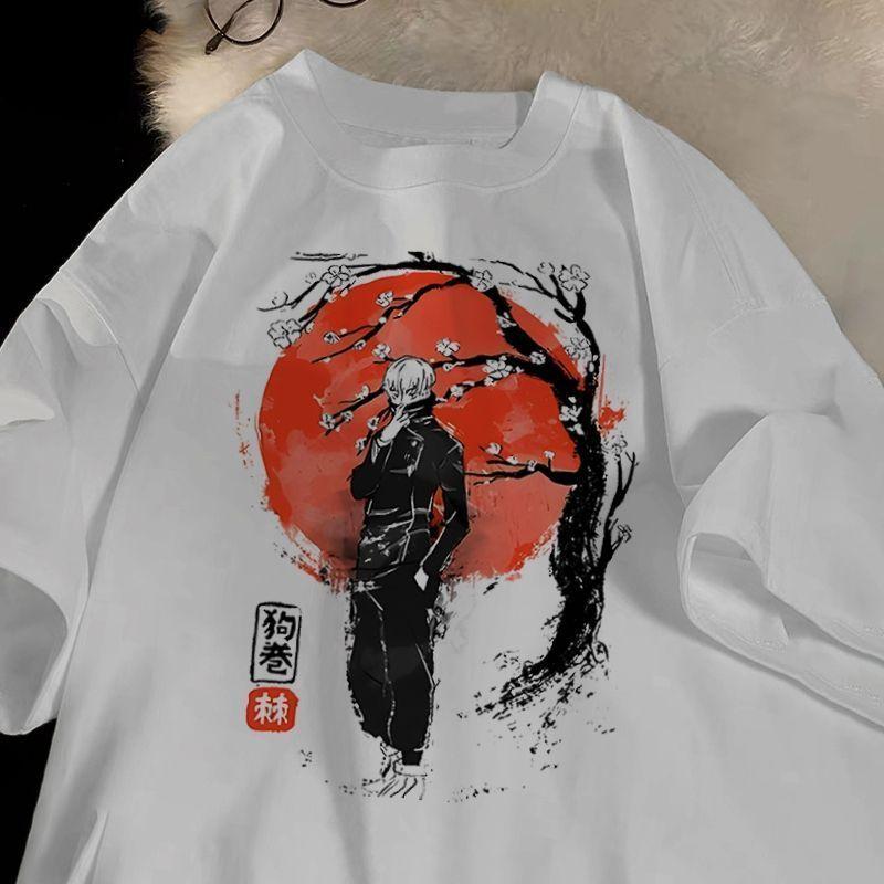 Anime Gojo Satoru Print Tshirt Short Sleeve Tee Summer Tops Unisexs Clothing Women Clothes Casual Daily Wear Womens tshirt S
Anime Gojo Satoru Print Tshirt Short Sleeve Tee Summer Tops Unisexs Clothing Women Clothes Casual Daily Wear Womens tshirt S
