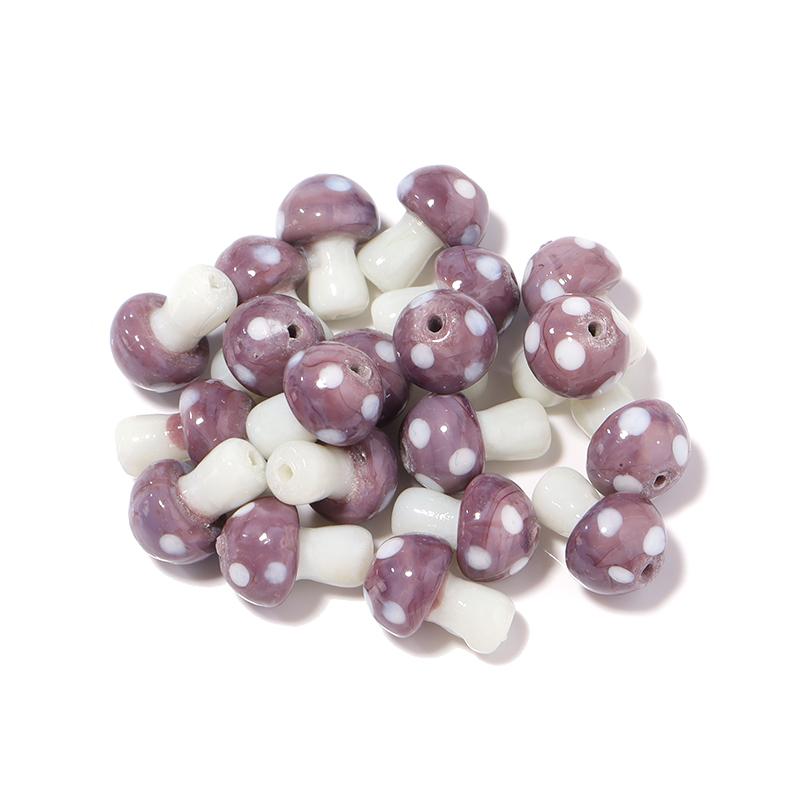 10pcs/lot Colorful Mushroom Lampwork Beads Glass Beads Loose Spacer Beads For Jewelry Making DIY Bracelet Necklace Accessories 14mm
10pcs/lot Colorful Mushroom Lampwork Beads Glass Beads Loose Spacer Beads For Jewelry Making DIY Bracelet Necklace Accessories 14mm