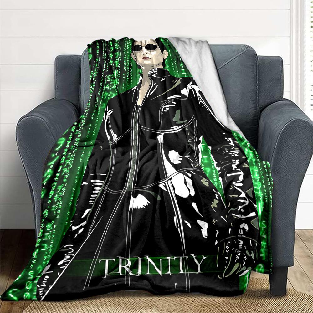 1pc Matrix Blanket Lightweight Flannel Throw For Sofa, Bed, Travel, Camping, Livingroom, Office, Couch, Chair, And Bed 80x120cm
1pc Matrix Blanket Lightweight Flannel Throw For Sofa, Bed, Travel, Camping, Livingroom, Office, Couch, Chair, And Bed 80x120cm
