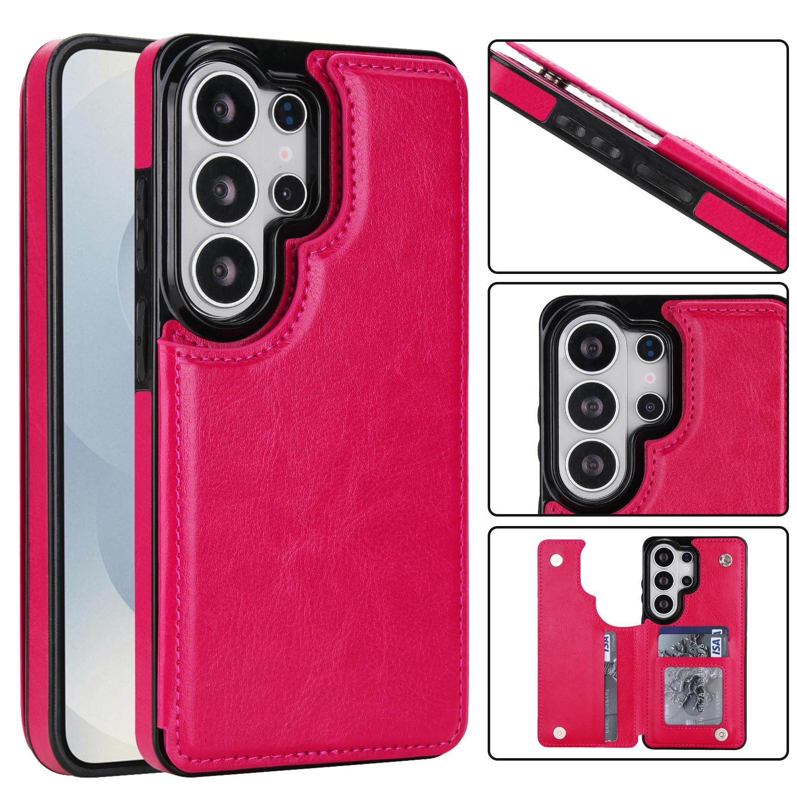 Soild color Vertical Cards Solt Wallet Leather phone Case for Samsung S26 S25 Ultra S24 Plus S23 FE A56 A14 Card Pocket Cover Galaxy S23+ гарячі рожевого кольору
Soild color Vertical Cards Solt Wallet Leather phone Case for Samsung S26 S25 Ultra S24 Plus S23 FE A56 A14 Card Pocket Cover Galaxy S23+ гарячі рожевого кольору