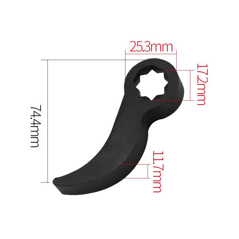 1Set Car Lower Control Arm Prying Tool Pry Bar Wrench for 1/2 Ratchet Open-end Wrench Half Shaft Drive Shaft Disassembly Tool
1Set Car Lower Control Arm Prying Tool Pry Bar Wrench for 1/2 Ratchet Open-end Wrench Half Shaft Drive Shaft Disassembly Tool