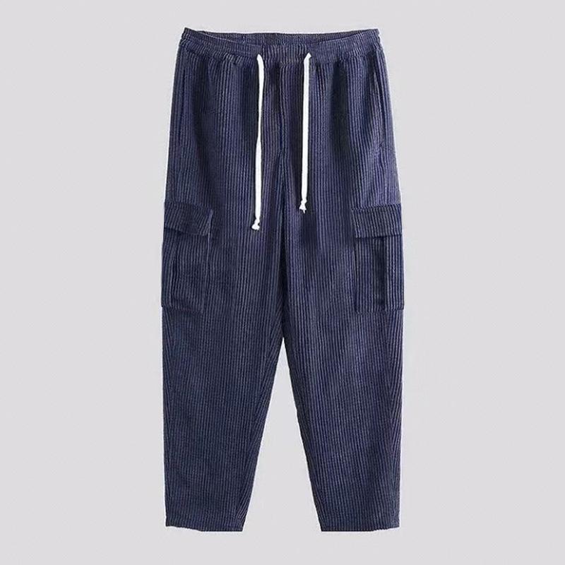 Autumn and Winter Solid Color Thin Corduroy Multi-pocket Straight-leg Pants Men s Sweeping Pants Men s Casual Loose Trousers M темно-синий
Autumn and Winter Solid Color Thin Corduroy Multi-pocket Straight-leg Pants Men s Sweeping Pants Men s Casual Loose Trousers M темно-синий
