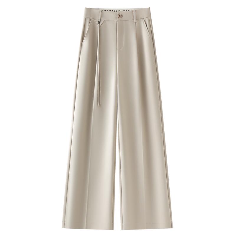 Women s Beige Wide-Leg Suit Pants, 2025 Spring Collection - High-End Drape, Casual Straight-Leg Trousers Medium
Women s Beige Wide-Leg Suit Pants, 2025 Spring Collection - High-End Drape, Casual Straight-Leg Trousers Medium
