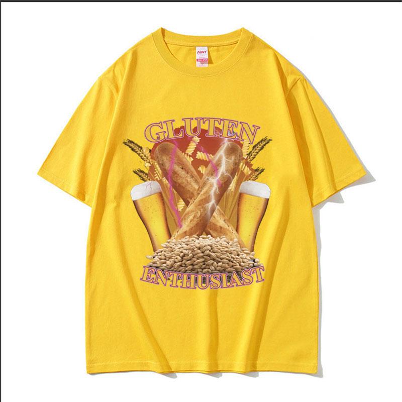 Funny Gluten Enthusiast Meme Graphic T Shirt Men s Fashion Cotton Short Sleev T-shirts O-Neck Loose Summer T-shirt 3XL
Funny Gluten Enthusiast Meme Graphic T Shirt Men s Fashion Cotton Short Sleev T-shirts O-Neck Loose Summer T-shirt 3XL