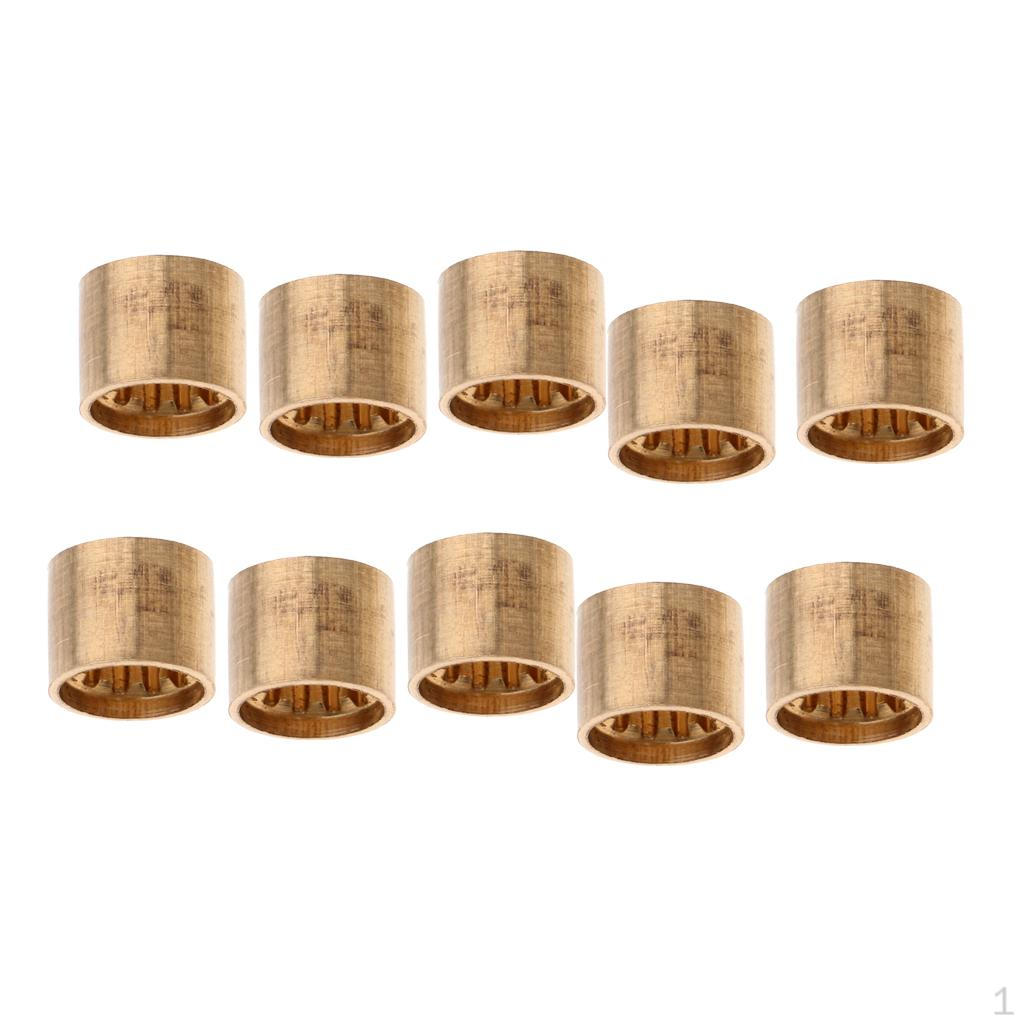 10-Pack Brass Billiard / Tips, Accessories
10-Pack Brass Billiard / Tips, Accessories