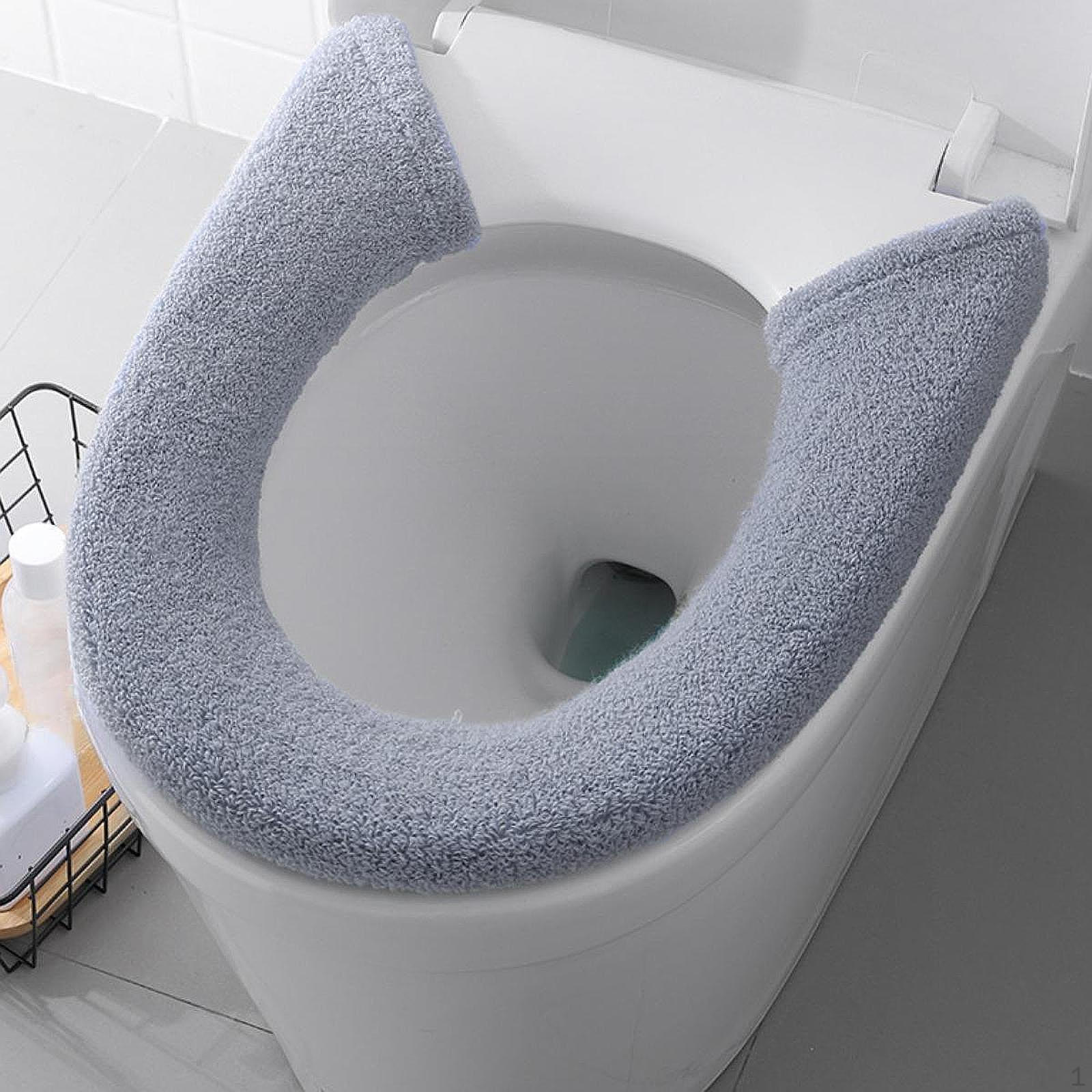 Toilet Seat Cover Bathroom Soft Thicker Warmer Easy Installation to Clean Modern Violet Pink
Toilet Seat Cover Bathroom Soft Thicker Warmer Easy Installation to Clean Modern Violet Pink