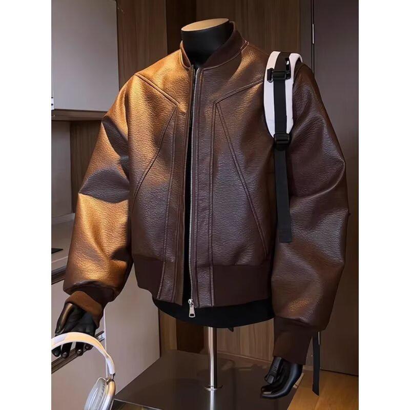 Men s Trendy Autumn Casual Leather Baseball Jacket 2026 2XL
Men s Trendy Autumn Casual Leather Baseball Jacket 2026 2XL