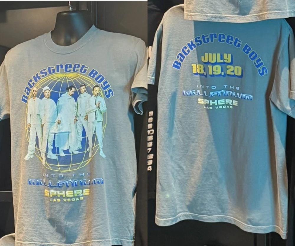 Backstreet Boys Merch At Sphere Las Vegas 2025 July 18 19 20 Unisex T-Shirt XXL
Backstreet Boys Merch At Sphere Las Vegas 2025 July 18 19 20 Unisex T-Shirt XXL