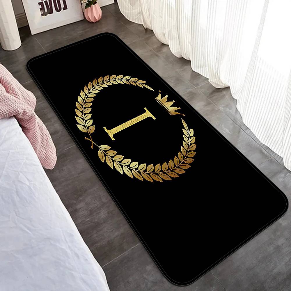Black Golden Crown Letter Bathroom Mat Anti-slip Absorb Water Long Strip Cushion Bedroon Mat Welcome Doormat 40x60cm
Black Golden Crown Letter Bathroom Mat Anti-slip Absorb Water Long Strip Cushion Bedroon Mat Welcome Doormat 40x60cm