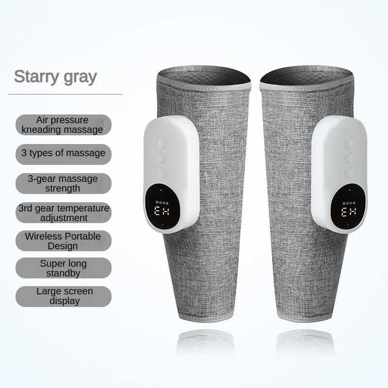 Электрический массажер для ног способствует циркуляции крови, 3 режима компрессии воздушными подушками, расслабление икр, циркуляция крови, расслабление мышц
Электрический массажер для ног способствует циркуляции крови, 3 режима компрессии воздушными подушками, расслабление икр, циркуляция крови, расслабление мышц