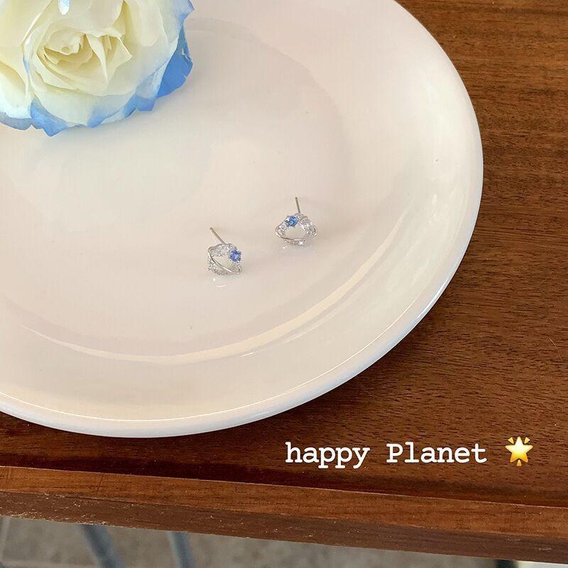 Summer Blue Planet zircon earrings women s new niche design sense advanced cold wind stud earrings women s earrings
Summer Blue Planet zircon earrings women s new niche design sense advanced cold wind stud earrings women s earrings