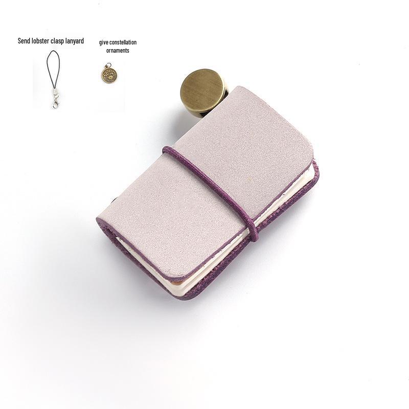 Ultra-Compact Genuine Leather Pocket Notebook Journal
Ultra-Compact Genuine Leather Pocket Notebook Journal