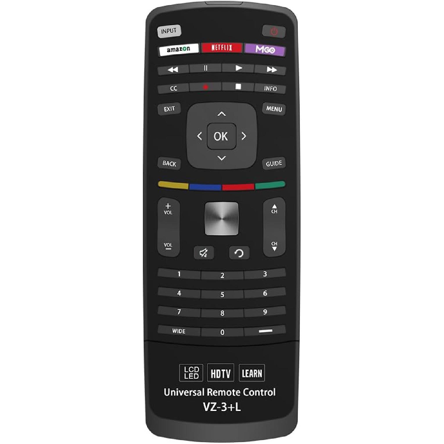 Новый универсальный пульт дистанционного управления Vizio, применим ко всем телевизорам марки VIZIO, Smart TV — 1 годовая гарантия
Новый универсальный пульт дистанционного управления Vizio, применим ко всем телевизорам марки VIZIO, Smart TV — 1 годовая гарантия