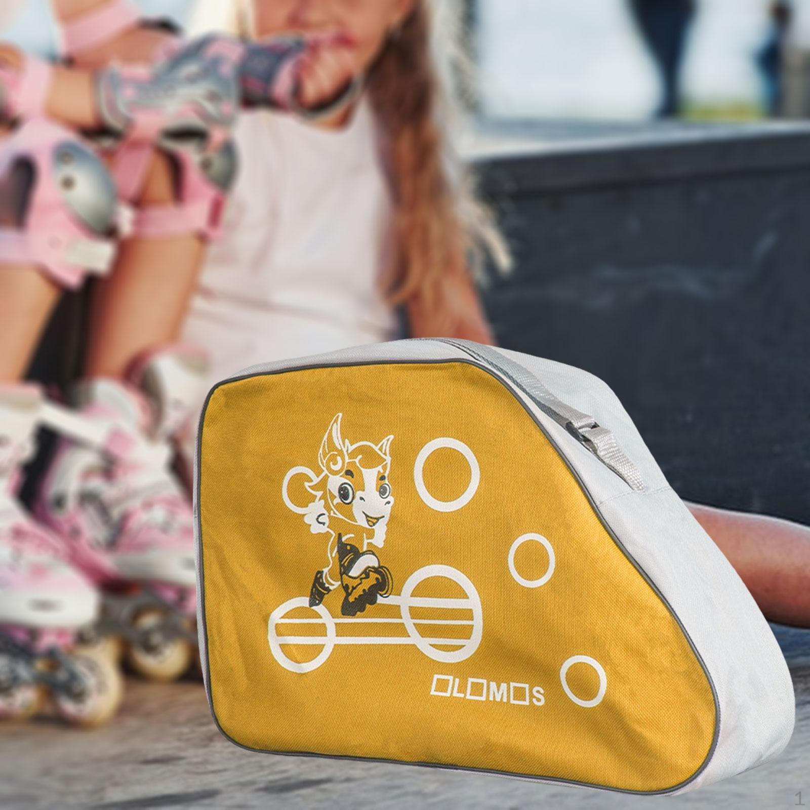 Сумка-переноска для роликовых коньков с регулируемым плечевым ремнем для детей
Сумка-переноска для роликовых коньков с регулируемым плечевым ремнем для детей