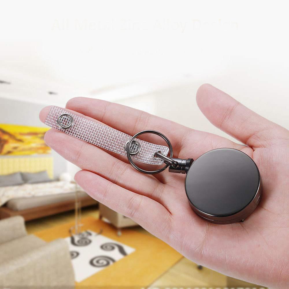 Wire Rope Key Buckle Pull Keyring Key Chain Ring Retractable Badge Reels ID Card Badge Holder
Wire Rope Key Buckle Pull Keyring Key Chain Ring Retractable Badge Reels ID Card Badge Holder