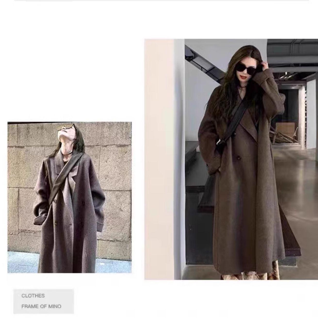 Женское серое шерстяное двустороннее пальто, корейский стиль, свободное средней длины для сезона осень/зима 2025 XS
Женское серое шерстяное двустороннее пальто, корейский стиль, свободное средней длины для сезона осень/зима 2025 XS