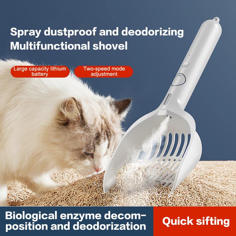 Spray Deodorizing Self Cleaning Cat Litter Box Dustproof Tofu Moistening Earth Sand Shovel Cat Toilet Clean Tools Pet Supplies
Spray Deodorizing Self Cleaning Cat Litter Box Dustproof Tofu Moistening Earth Sand Shovel Cat Toilet Clean Tools Pet Supplies