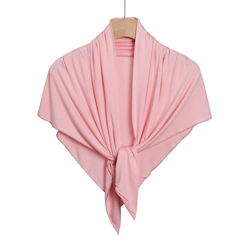 Solid Color Cotton Triangle Scarf Muslim Hijab Shawls Women Soft Wraps Lady Fashion Casual Islamic Turban Jersey Headband 140x70 CM
Solid Color Cotton Triangle Scarf Muslim Hijab Shawls Women Soft Wraps Lady Fashion Casual Islamic Turban Jersey Headband 140x70 CM