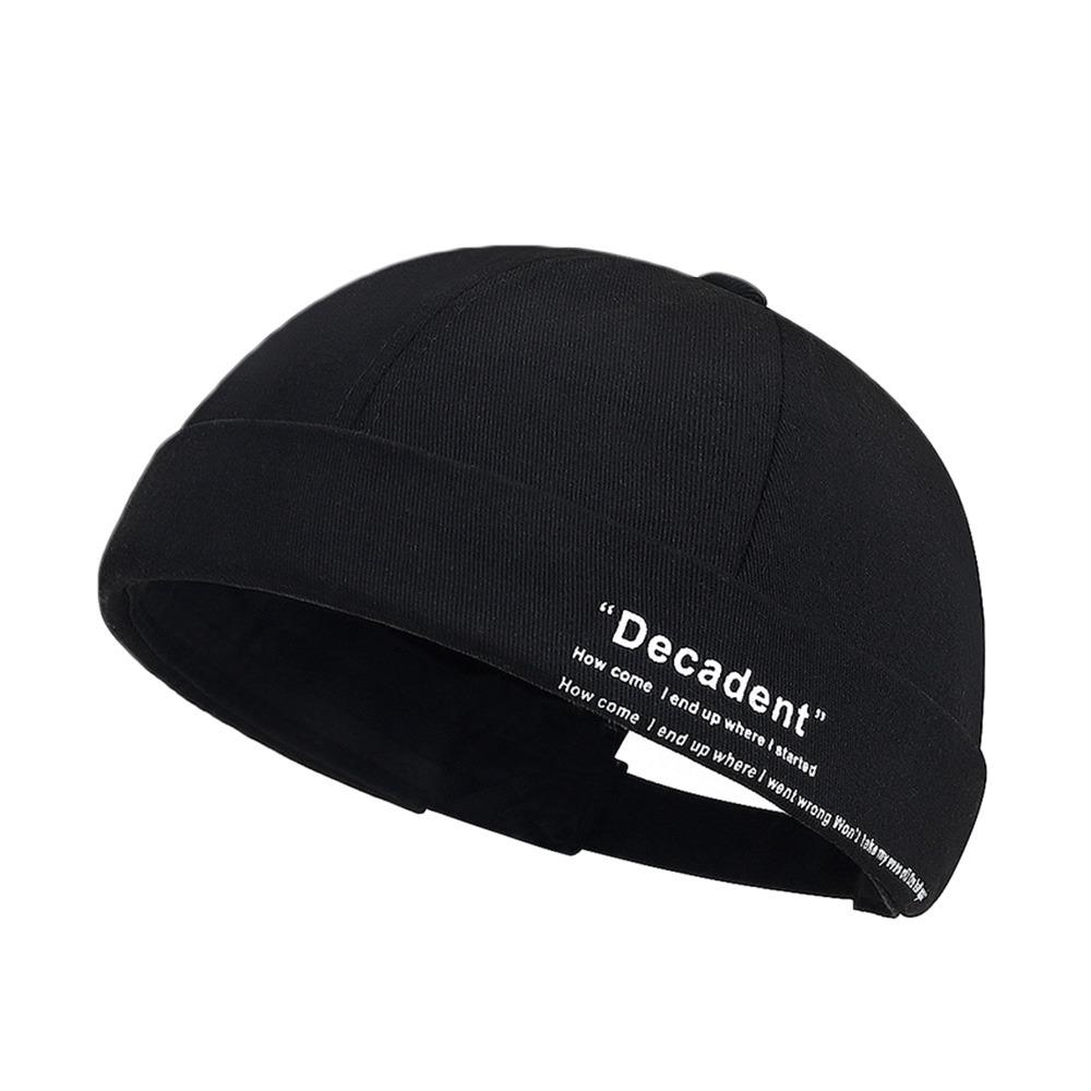 Fashion Hip Hop Beanie Street Hat Letter Cotton Brimless Docker Cap Adjustable Solid Color Skullcap Outdoor чорний
Fashion Hip Hop Beanie Street Hat Letter Cotton Brimless Docker Cap Adjustable Solid Color Skullcap Outdoor чорний