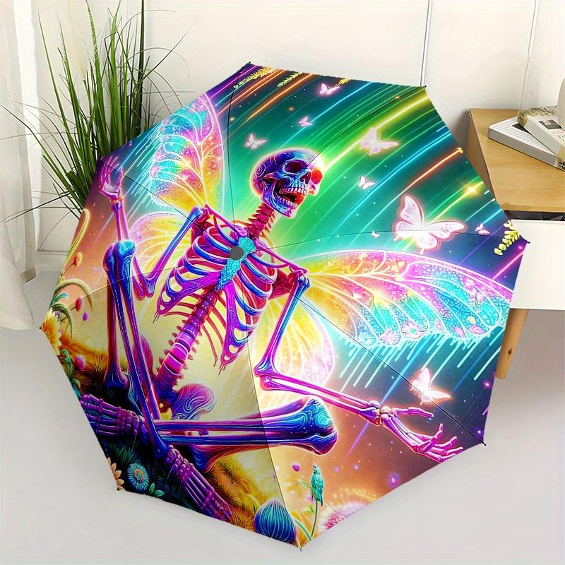 1pc Colorful Skeleton with Butterfly Wings Umbrella with Plastic Handle,Suitable for All Seasons Home Travel Outdoor UmbrellaB1848
1pc Colorful Skeleton with Butterfly Wings Umbrella with Plastic Handle,Suitable for All Seasons Home Travel Outdoor UmbrellaB1848
