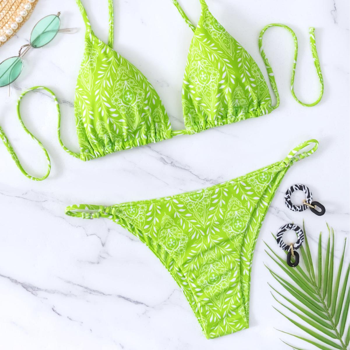 Chic Floral Split Bikini for Small Bust - Fresh European & American Style Medium рожевий червоний колір
Chic Floral Split Bikini for Small Bust - Fresh European & American Style Medium рожевий червоний колір