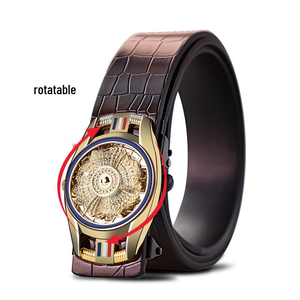 Men s Light Cavalry Automatic Buckle Belt – Versatile Fashion Belt for Middle-Aged and Young Men 130 cm Long
Men s Light Cavalry Automatic Buckle Belt – Versatile Fashion Belt for Middle-Aged and Young Men 130 cm Long