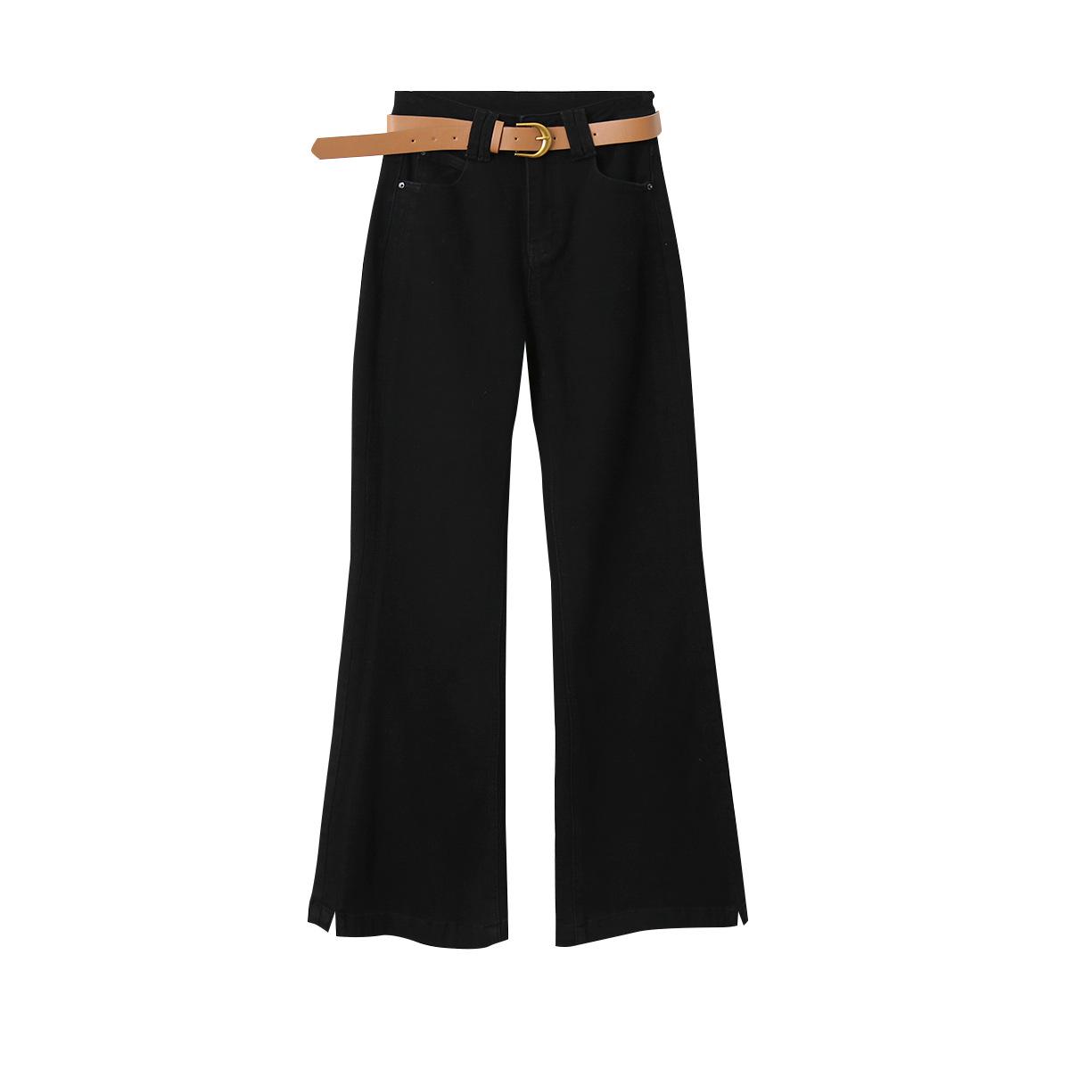Ou Fan Retro Blue High-Waisted Micro-Flare Jeans - Slimming Women s Style L
Ou Fan Retro Blue High-Waisted Micro-Flare Jeans - Slimming Women s Style L