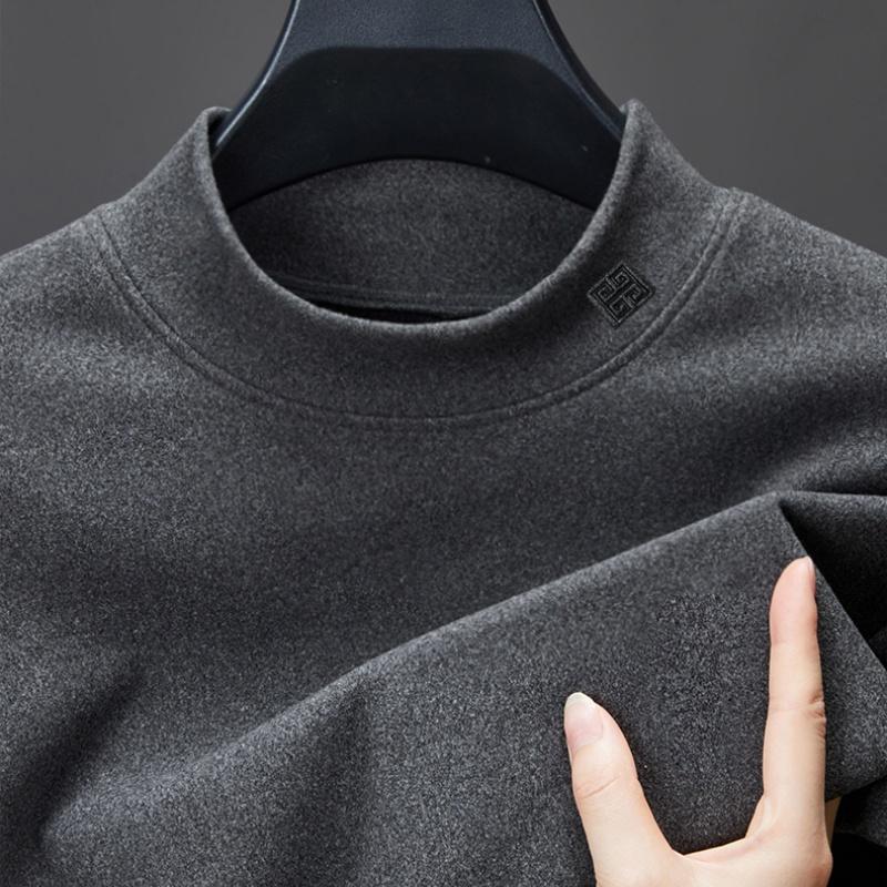 Men s Half High Collar Bottom Shirt Autumn Winter Arrival Solid Color Print Warm Versatile Menswear XL сірий колір
Men s Half High Collar Bottom Shirt Autumn Winter Arrival Solid Color Print Warm Versatile Menswear XL сірий колір