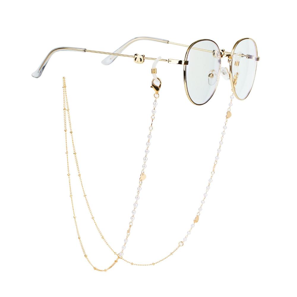 Flower Fashion Metal Hanging Lanyard Pearl Mask Chain Mask Holder Glasses Chain Sunglasses Chain
Flower Fashion Metal Hanging Lanyard Pearl Mask Chain Mask Holder Glasses Chain Sunglasses Chain