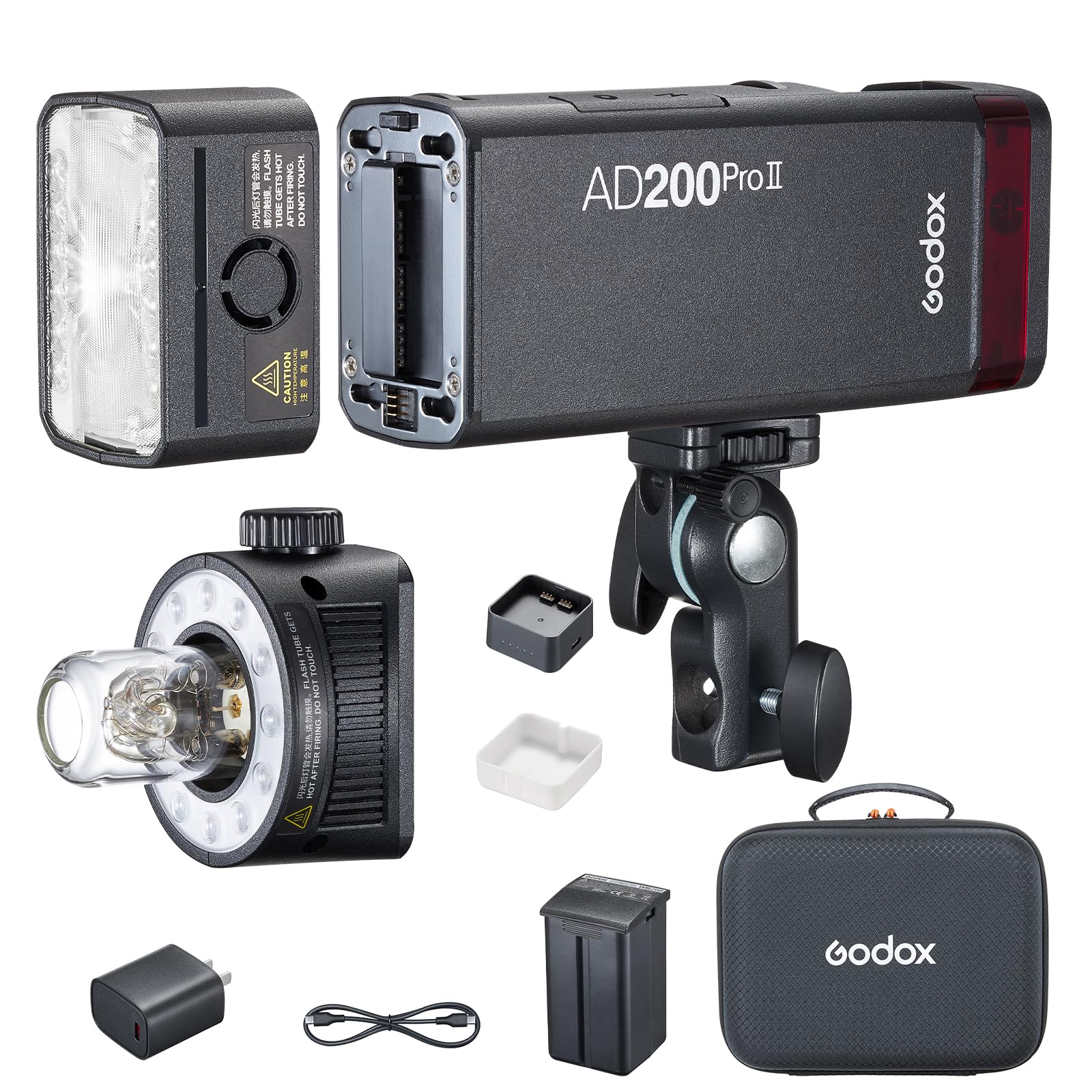 Authorized Godox AD200ProII 200W TTL Strobe Pocket 500 Full Power Flash Strobe LED Modeling Lamp seconds recycling Wide output range from to
Authorized Godox AD200ProII 200W TTL Strobe Pocket 500 Full Power Flash Strobe LED Modeling Lamp seconds recycling Wide output range from to