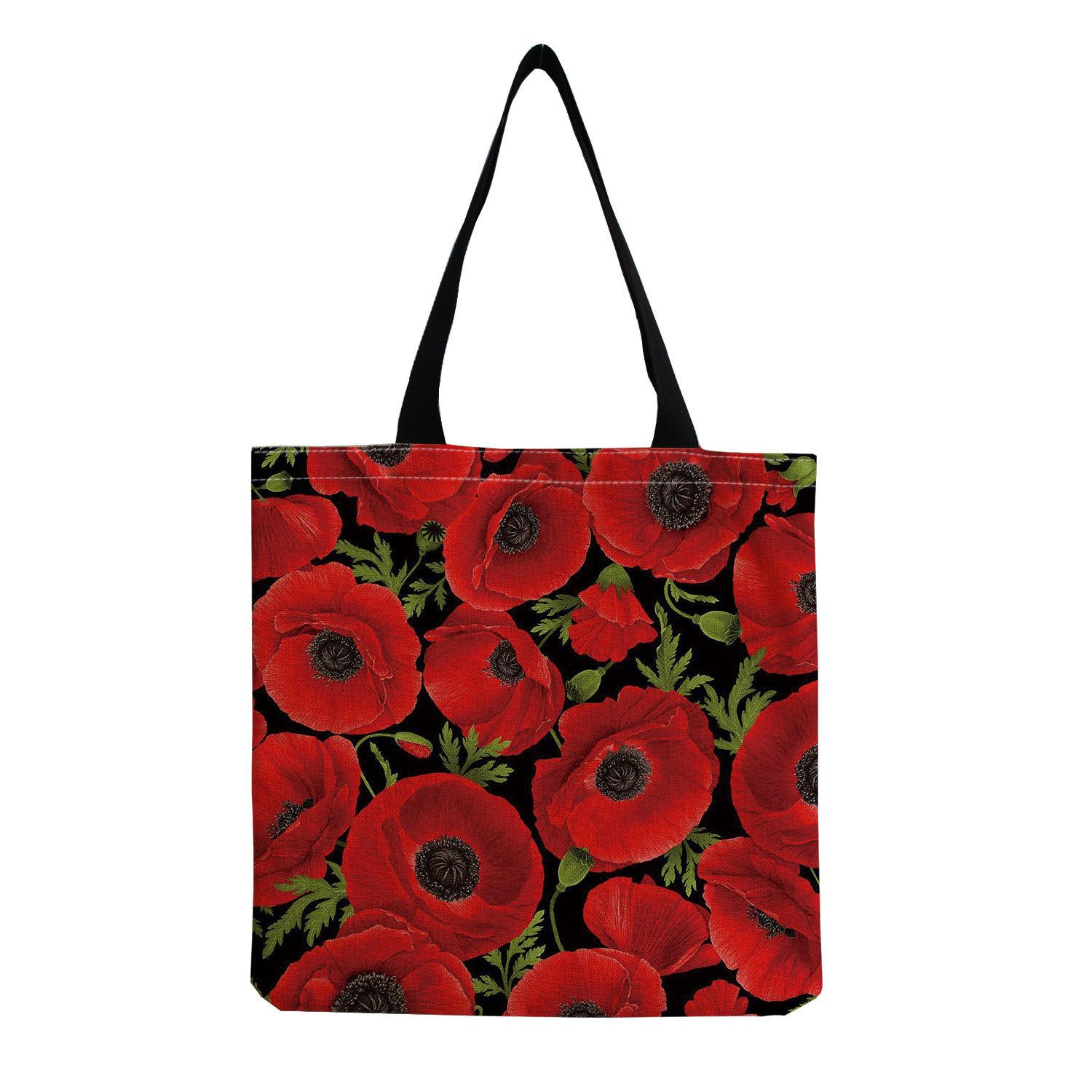 Women Vintage Linen Tote Bag - Large Capacity Flower Print Shoulder Handbag for Casual & Grocery Shopping KTB hm5184
Women Vintage Linen Tote Bag - Large Capacity Flower Print Shoulder Handbag for Casual & Grocery Shopping KTB hm5184