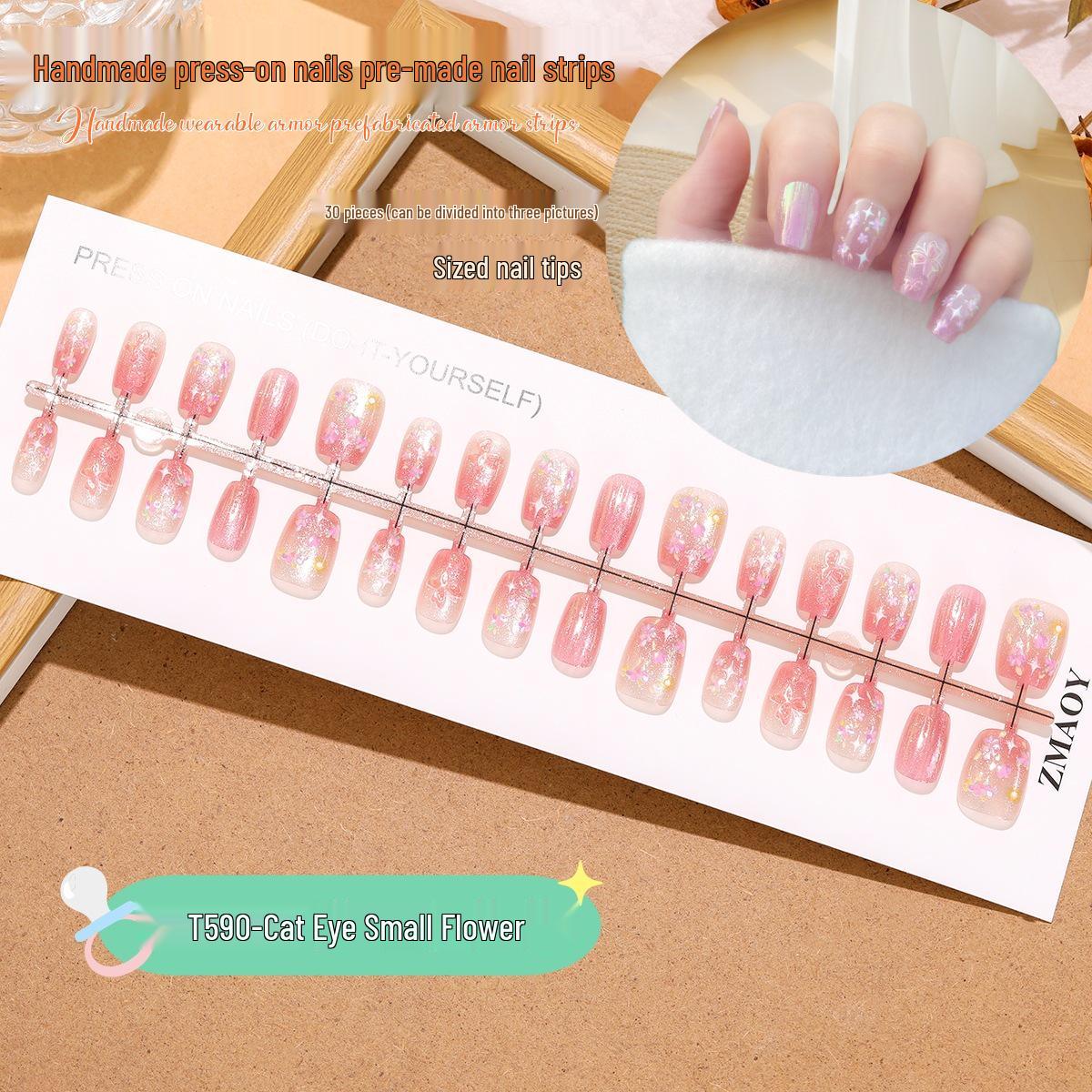 Cat Eye Flower & Butterfly Gradient Nail Art Set – 30pcs, Spring/Summer Vibes Full Set S/S/S
Cat Eye Flower & Butterfly Gradient Nail Art Set – 30pcs, Spring/Summer Vibes Full Set S/S/S