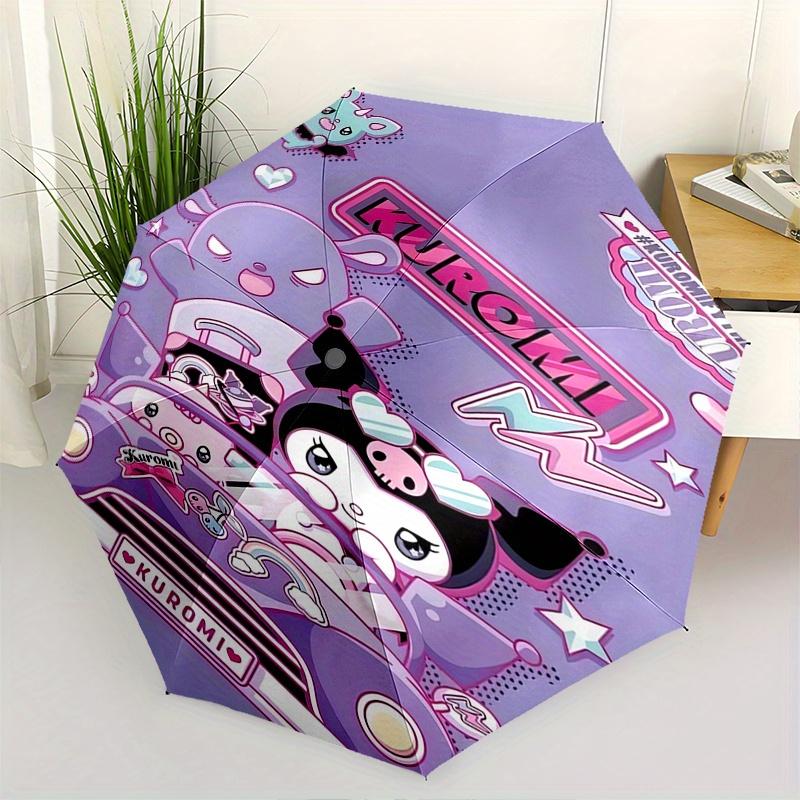 Kuromi,Car Automatic Folding Umbrella-Simple 8-Rib Design, Bright Cartoon Pattern, Durable Iron Frame, Suitable For Travel, Outdoor, Beach-C
Kuromi,Car Automatic Folding Umbrella-Simple 8-Rib Design, Bright Cartoon Pattern, Durable Iron Frame, Suitable For Travel, Outdoor, Beach-C