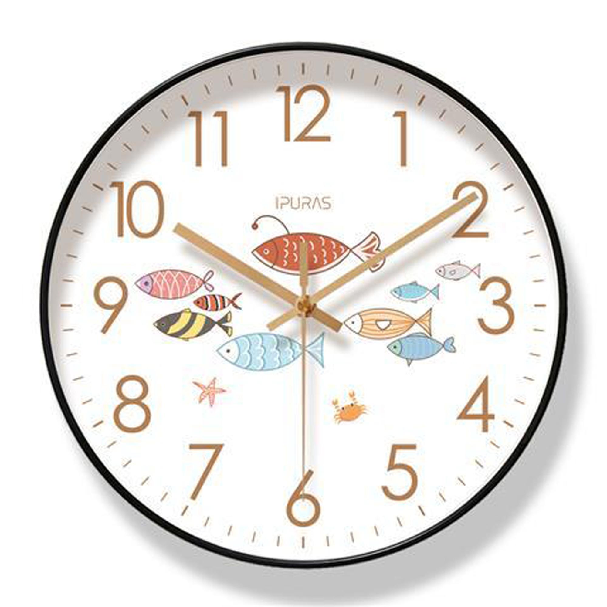 Coastal Beach Fish Wall Clock Silent Wall Watch Adorable Marine Life Home Decor Creative Gift For Family And Kids (WHITE,8 inch) білий
Coastal Beach Fish Wall Clock Silent Wall Watch Adorable Marine Life Home Decor Creative Gift For Family And Kids (WHITE,8 inch) білий