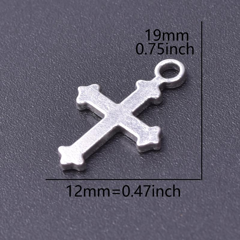 15pcs Crosses Charms Pendant Alloy Cross Metal Antique Silver Color Pendants Making DIY Handmade Jewelry Components Accessories
15pcs Crosses Charms Pendant Alloy Cross Metal Antique Silver Color Pendants Making DIY Handmade Jewelry Components Accessories