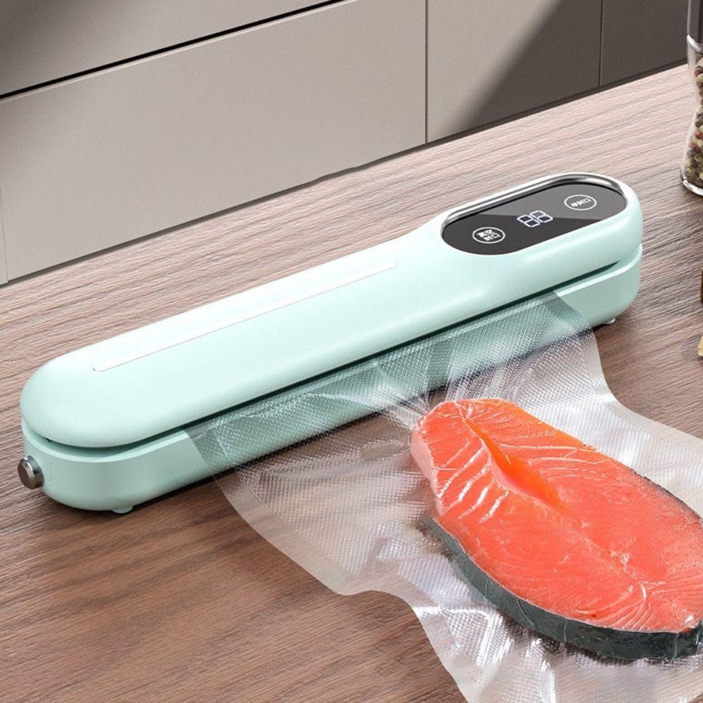 Dry and Wet Dual Use Vacuum Sealing Machine Fully Automatic Vacuum Packaging Machine Kitchen Use зелений
Dry and Wet Dual Use Vacuum Sealing Machine Fully Automatic Vacuum Packaging Machine Kitchen Use зелений