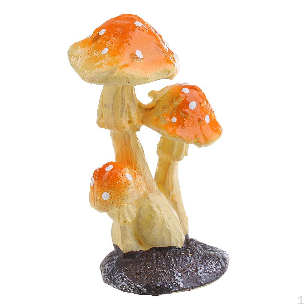 Mini Mushroom Sculpture Statues Lawn for Outdoor Garden Terrarium Moss DIY Decor
Mini Mushroom Sculpture Statues Lawn for Outdoor Garden Terrarium Moss DIY Decor