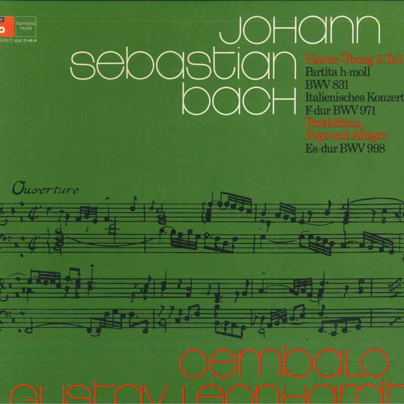 LP Record GUSTAV LEONHARDT Bach Partita in B minor French Ov ULX3148H BASF Japan Obi Classical Used
LP Record GUSTAV LEONHARDT Bach Partita in B minor French Ov ULX3148H BASF Japan Obi Classical Used