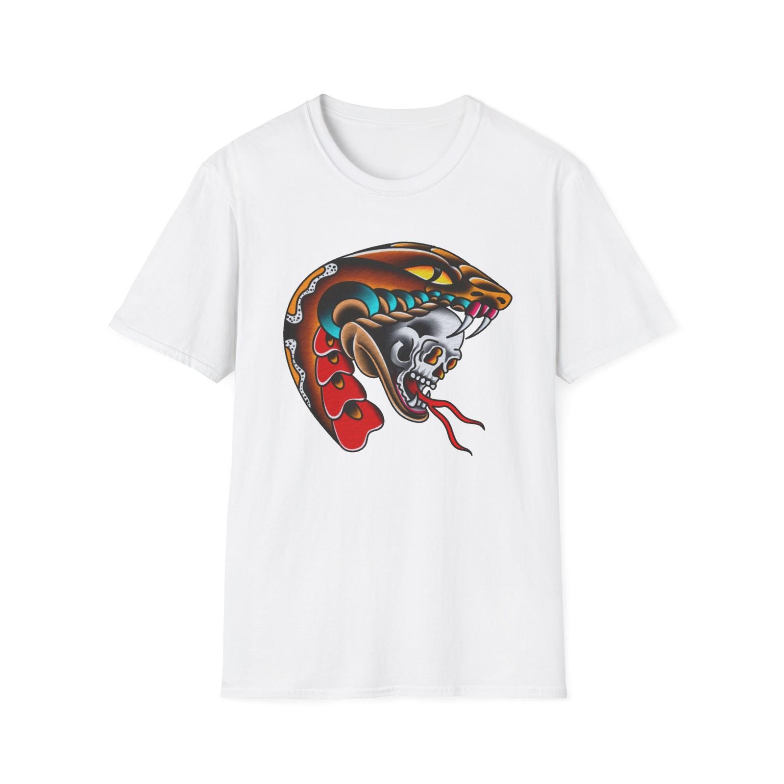 Traditional Tattoo Flash Art Old School Sailor Vintage Snake Skull T-Shirt 5XL різнокольоровий
Traditional Tattoo Flash Art Old School Sailor Vintage Snake Skull T-Shirt 5XL різнокольоровий