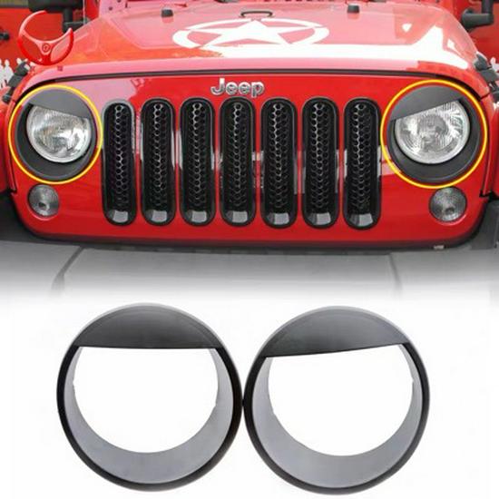 07-17 Jeep JK Wrangler Grille Bird Style Headlight Ring Yes чорний
07-17 Jeep JK Wrangler Grille Bird Style Headlight Ring Yes чорний