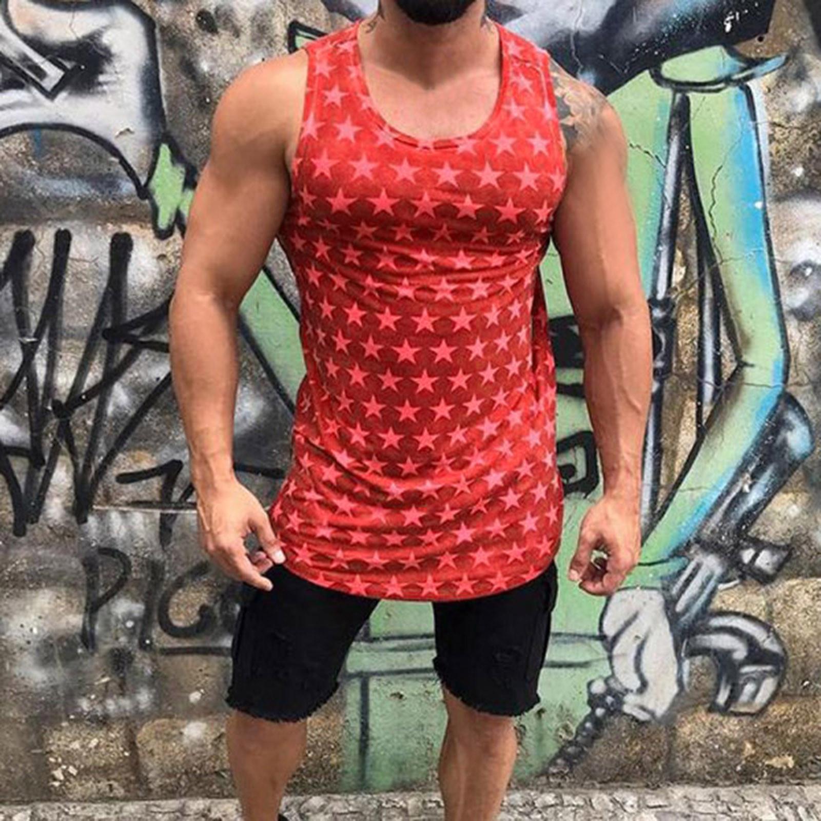 Мужская мода в гавайском стиле, пляжная спортивная майка, мужской жилет с принтом в тренажерном зале M красный
Мужская мода в гавайском стиле, пляжная спортивная майка, мужской жилет с принтом в тренажерном зале M красный