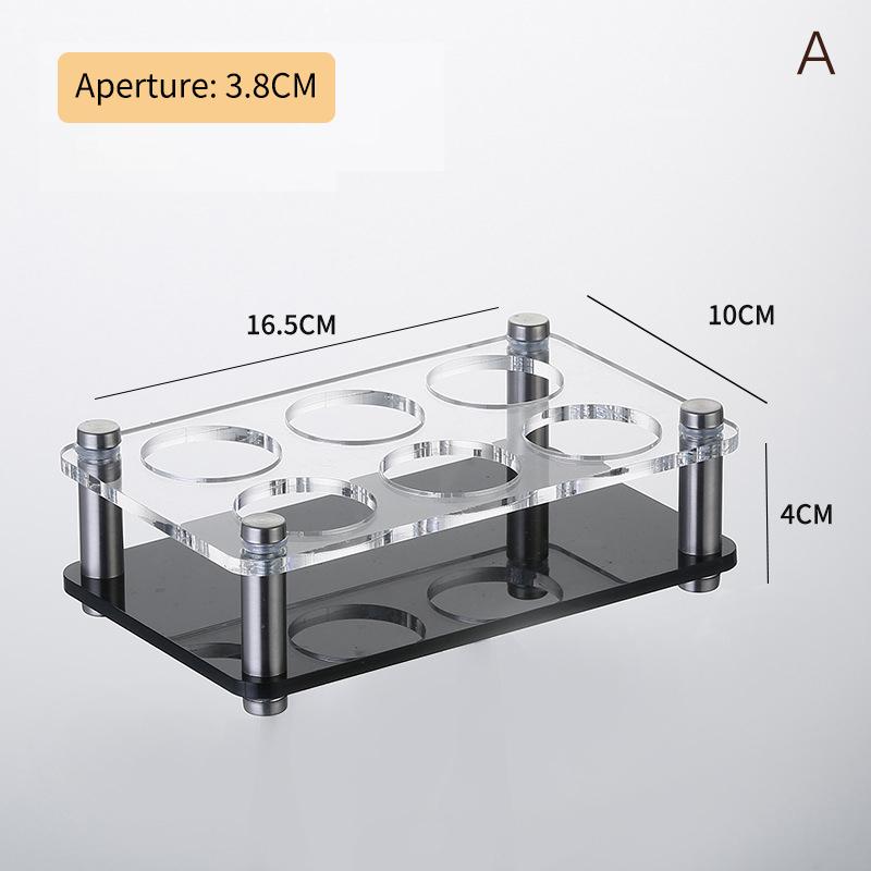 6/12/24 Holes Glass Tray Holder Hole Bar Acrylic Glass Holder Wine Glass Cup Serving Tray Cups Organizer Glass Display For Club
6/12/24 Holes Glass Tray Holder Hole Bar Acrylic Glass Holder Wine Glass Cup Serving Tray Cups Organizer Glass Display For Club