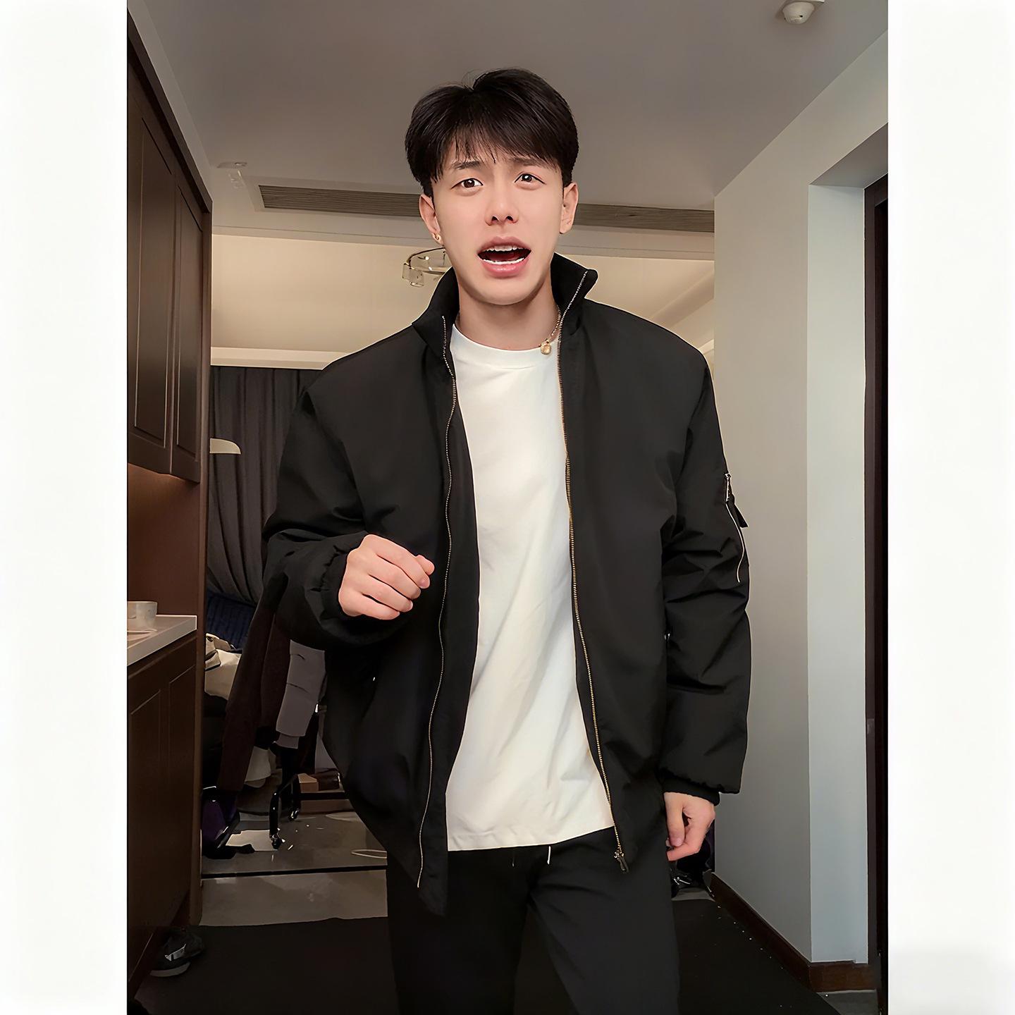 Men s Winter Padded Cotton Baseball Jacket with Stand Collar - American Cleanfit Workwear 3XL чорний
Men s Winter Padded Cotton Baseball Jacket with Stand Collar - American Cleanfit Workwear 3XL чорний