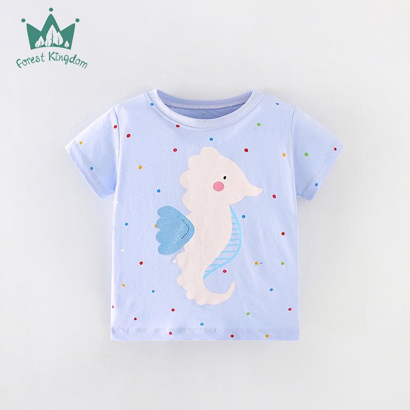 2025 Summer Cartoon Print Girls Short Sleeve T-shirt - European & American Style 90cm (3Y)
2025 Summer Cartoon Print Girls Short Sleeve T-shirt - European & American Style 90cm (3Y)
