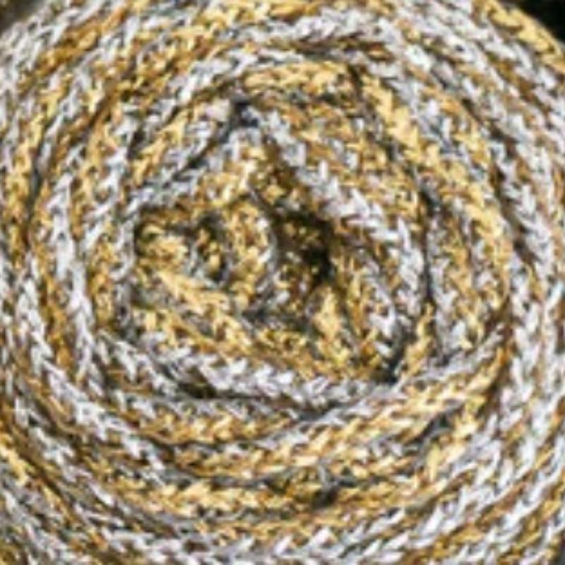 50M Length Silver-gold Filament Round-ply Cotton Rope 4mm Wide for DIY Handmade Woven Rope Bags Accessories DecorationS 4MM (50M)
50M Length Silver-gold Filament Round-ply Cotton Rope 4mm Wide for DIY Handmade Woven Rope Bags Accessories DecorationS 4MM (50M)