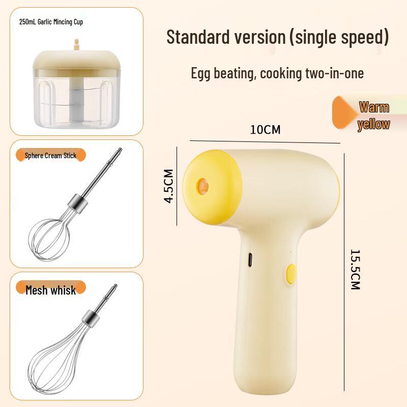 Wutuo 2-in-1 Handheld Food Processor
Wutuo 2-in-1 Handheld Food Processor