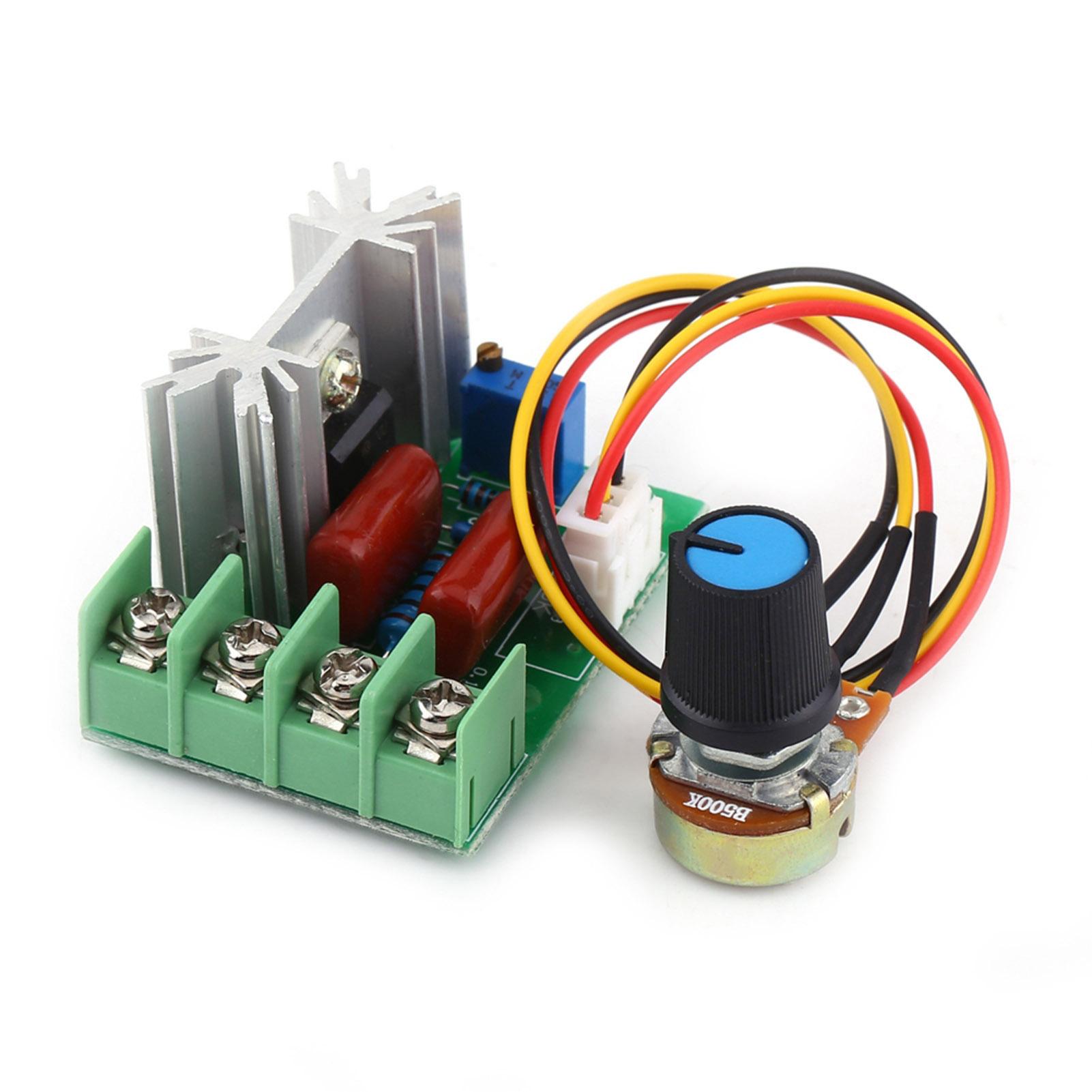 AC 50220V 2000W SCR Electric Voltage Regulator TemperatureMotor Speed Controller Light Dimmer білий
AC 50220V 2000W SCR Electric Voltage Regulator TemperatureMotor Speed Controller Light Dimmer білий