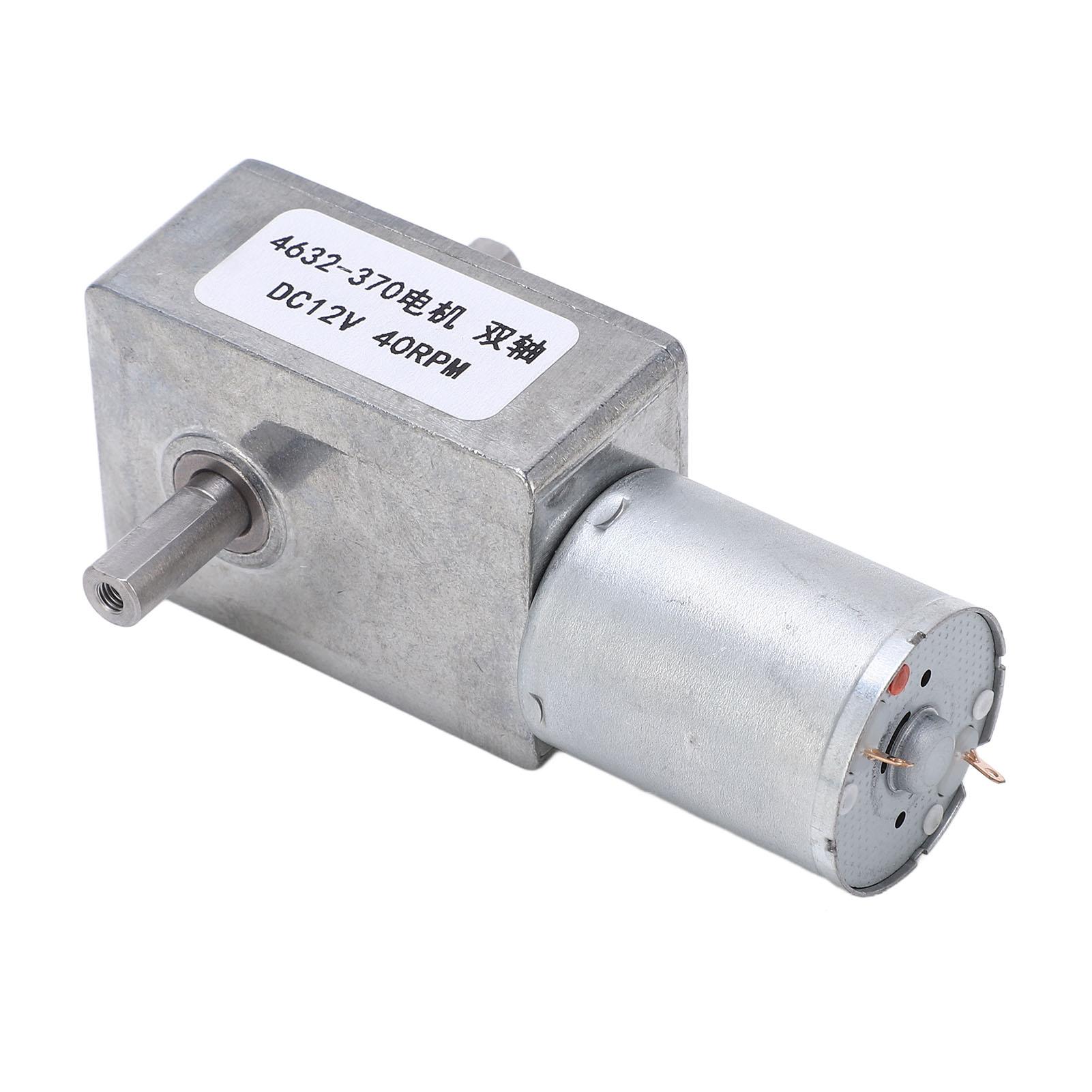 40RPM DC Geared Motor High Load Bearing Capacity Speed Reduction Gear Motor Replacement DC12V
40RPM DC Geared Motor High Load Bearing Capacity Speed Reduction Gear Motor Replacement DC12V